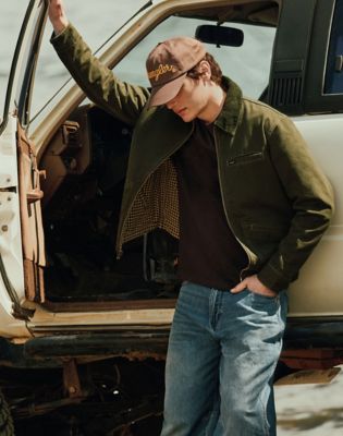 Regular Utility Jacket in Rosin