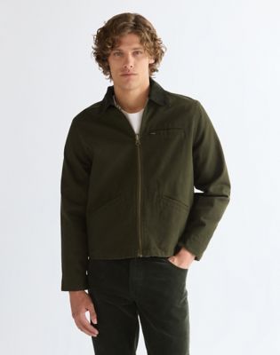Regular Utility Jacket in Rosin