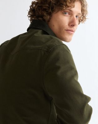 Regular Utility Jacket in Rosin