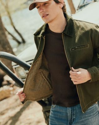 Regular Utility Jacket in Rosin
