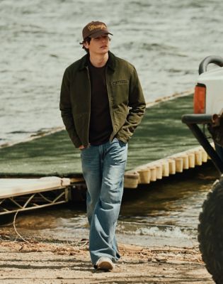 Regular Utility Jacket in Rosin