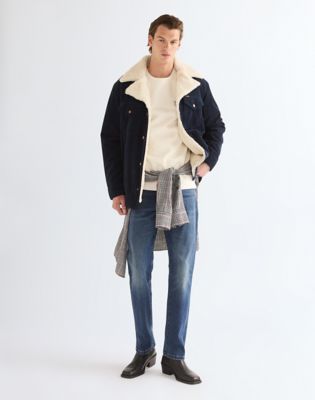 Regular Wrange Coat in Dark Sapphire