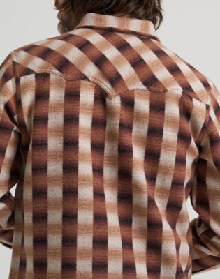 Blue Bell Regular Wool Western Shirt in Ombre