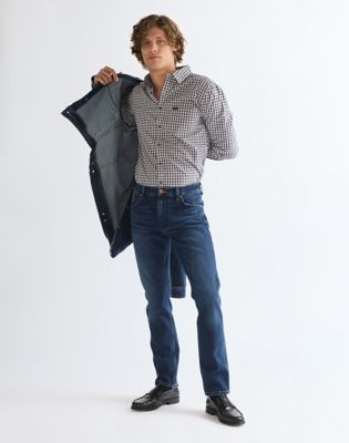 Regular One Pocket Shirt in Rose Brown