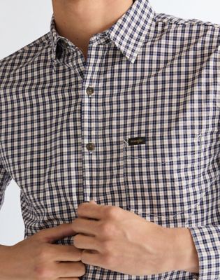 Regular One Pocket Shirt in Rose Brown