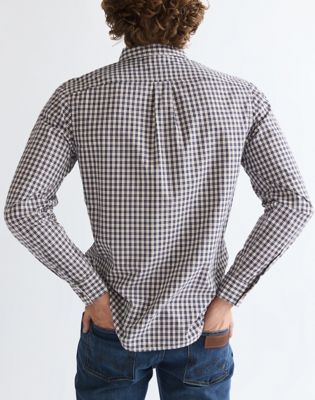 Regular One Pocket Shirt in Rose Brown