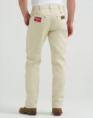 Wrangler&reg; x Coors&reg; 13MWZ Original Cowboy Cut Jean in Ecru