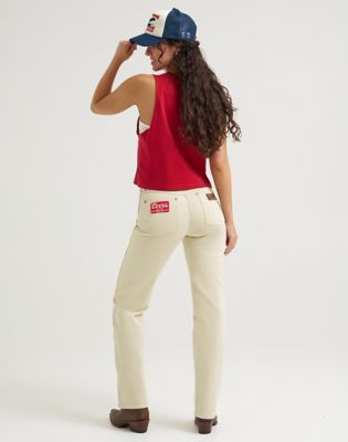 Wrangler&reg; x Coors&reg; 13MWZ Original Cowboy Cut Jean in Ecru