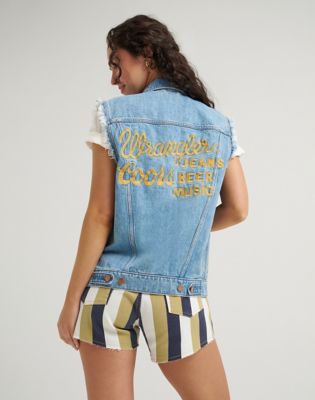 Wrangler Wrangler® x Coors® Vest Beer Wash Taglia XS