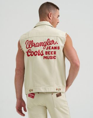 Wrangler&reg; x Coors&reg; Vest in Ecru