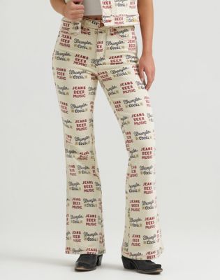 Wrangler&reg; x Coors&reg; Bailey Flare Jean in Printed