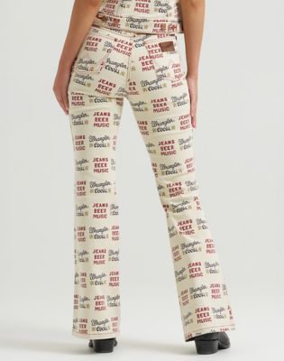 Wrangler&reg; x Coors&reg; Bailey Flare Jean in Printed