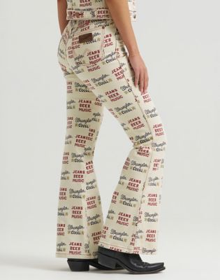 Wrangler&reg; x Coors&reg; Bailey Flare Jean in Printed