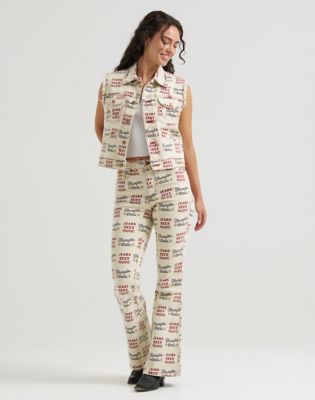 Wrangler&reg; x Coors&reg; Bailey Flare Jean in Printed