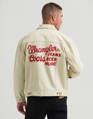 Wrangler Wrangler® x Coors® Embroidery Jacket Ecru Taglia XS