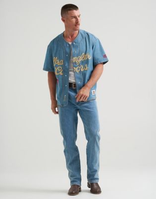 Wrangler&reg; x Coors&reg; Denim Jersey in Beer Wash