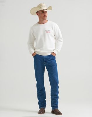 Wrangler&reg; x Coors&reg; Crewneck Sweatshirt in Marshmallow