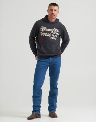 Wrangler&reg; x Coors&reg; Hoodie:Washed Black:M alternative view 3