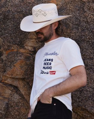 Wrangler&reg; x Coors&reg; Pocket Tee:Marshmallow:XS alternative view