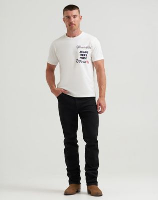 Wrangler&reg; x Coors&reg; Pocket Tee:Marshmallow:XS alternative view 4
