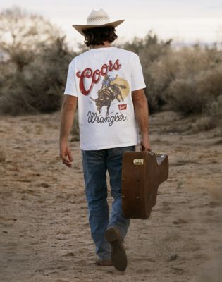 Wrangler&reg; x Coors&reg; Vintage Tee in Marshmallow