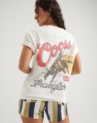 Wrangler&reg; x Coors&reg; Vintage Tee in Marshmallow