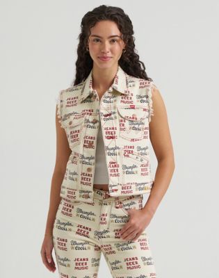 Wrangler Wrangler® x Coors® Vest Printed Taglia XS