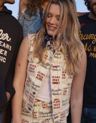 Wrangler&reg; x Coors&reg; Vest in Printed