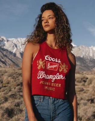 Wrangler&reg; x Coors&reg; Festival Tank in Chili Pepper