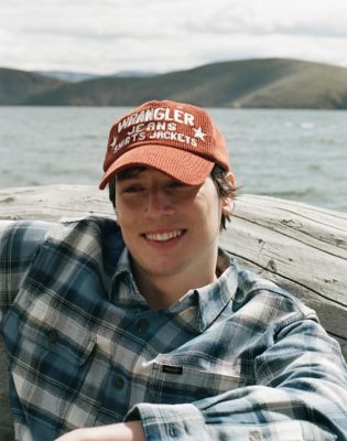 Corduroy Cap in Rose Brown