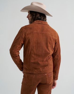 Blue Bell Regular Suede 11MJZ Jacket in Cherry Mahogany