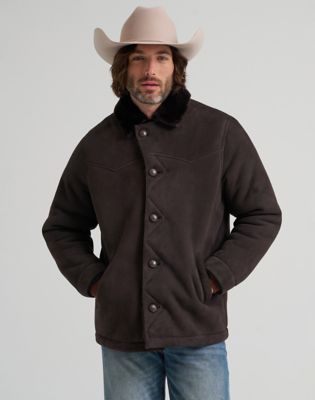 Blue Bell Relaxed Wrange Coat in Chocolate Torte