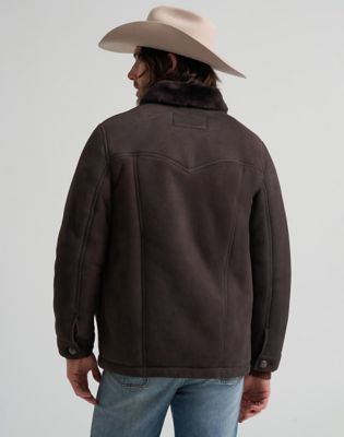 Blue Bell Relaxed Wrange Coat in Chocolate Torte