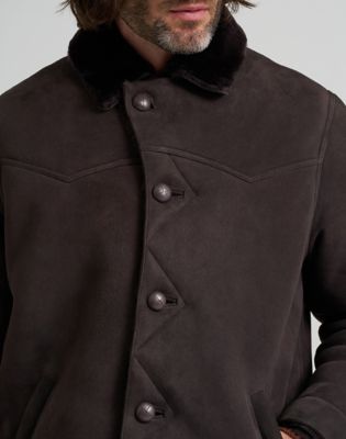 Blue Bell Relaxed Wrange Coat in Chocolate Torte