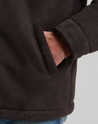 Blue Bell Relaxed Wrange Coat in Chocolate Torte