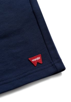 Badge Short in Navy Blazer