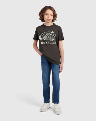 Wrangler Moto Graphic Tee Wrangler Black Taglia 9/10