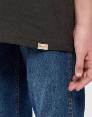 Moto Graphic Tee in Wrangler Black