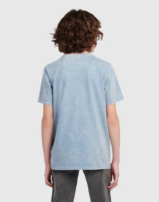 Wrangler Motor Service Tee Blue Shadow Size 9/10