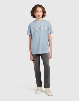 Wrangler Motor Service Tee Blue Shadow Taglia 9/10