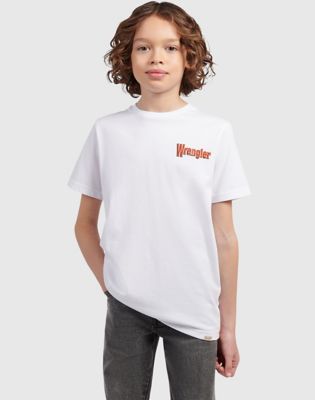 Cowboy Graphic Tee in Bright White