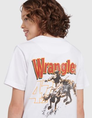 Cowboy Graphic Tee in Bright White