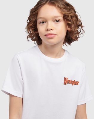Cowboy Graphic Tee in Bright White