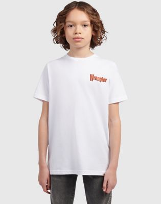 Cowboy Graphic Tee in Bright White