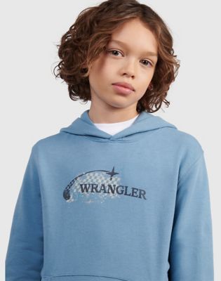 Moto Sport Hoodie in Blue Shadow