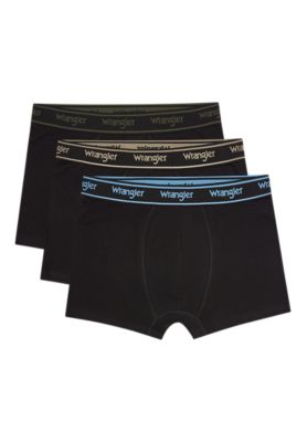 3-Pack Trunks in Black & Beige