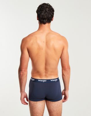 3-Pack Trunks in Olive, Ruby & Navy Mix