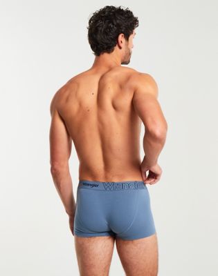 3-Pack Trunks in Navy, Grey & Blue Mix