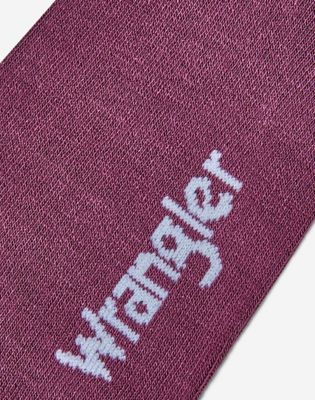 3-Pack Socks in Berry, Olive & Navy Mix