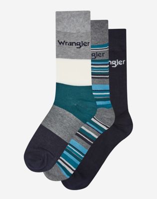 3-Pack Socks in Grey, Gold & Black Mix